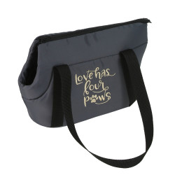 Akinu HUGS Taška Econ pro psy šedá 25 x 40 x 30 cm