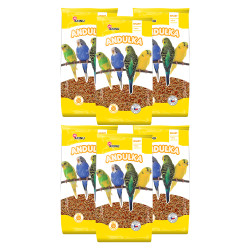 Akinu Kompletní menu krmivo pro andulky 6 x 1 kg