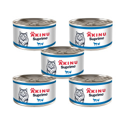Akinu SUPRIMO Mleté s jehněčím konzerva pro kočky 200 g MTP 5 ks