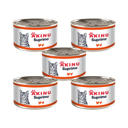 Akinu SUPRIMO Mleté s krůtím konzerva pro kočky 200 g MTP 5 ks