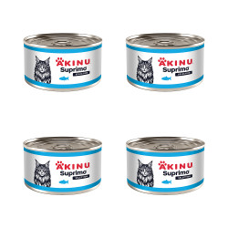Akinu SUPRIMO SELECTION Losos kousky konzerva pro kočky 200 g MTP 4 ks