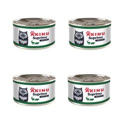 Akinu SUPRIMO SELECTION Vepř. svalovina se zvěřinou pro kočky 200 g MTP 4ks