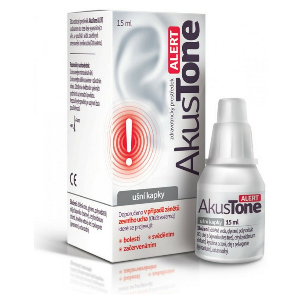 AKUSTONE  Alert ušní kapky 15 ml