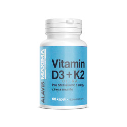 Alavis Maxima D3+K2 60 kapslí