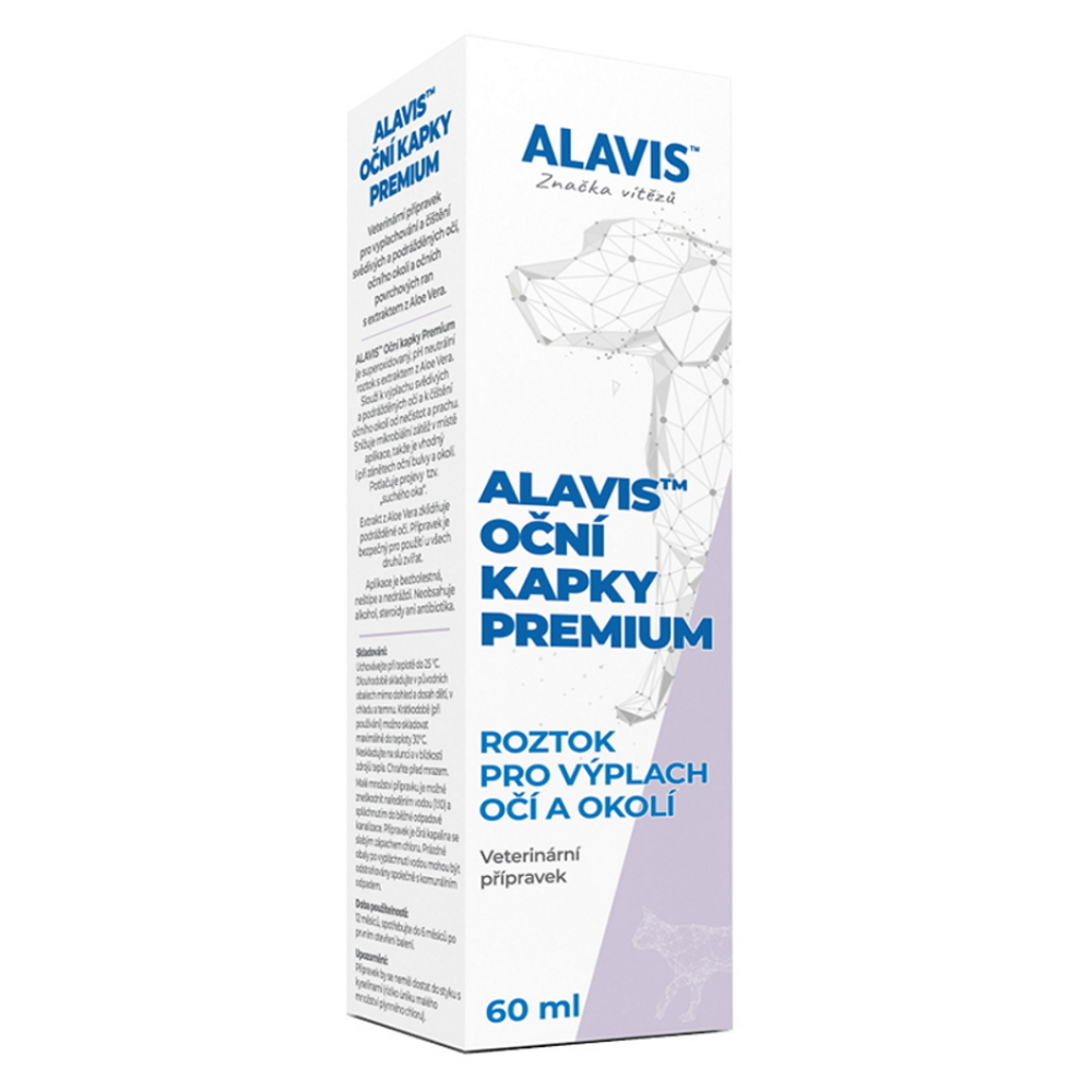 ALAVIS Premium oční kapky 60 ml