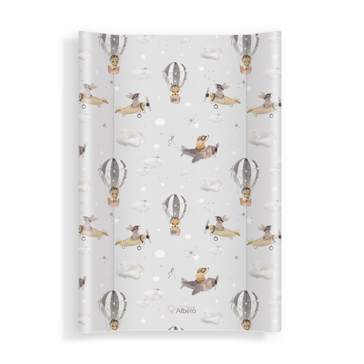 Albero Mio Přebalovací podložka na postýlku, tvrdá, 70×47 cm, Obloha