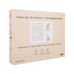 ALBI Fotorámeček pro miminko se sadou na 3D otisky