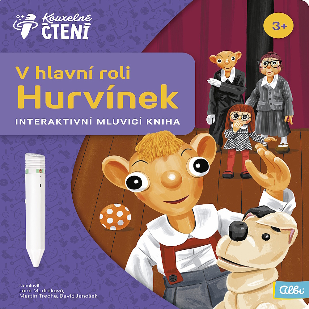 ALBI Kouzelné čtení kniha V hlavní roli Hurvínek