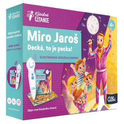 ALBI Kúzelné čítanie set s ceruzkou 1.0 Miro Jaroš Decká, to je pecka