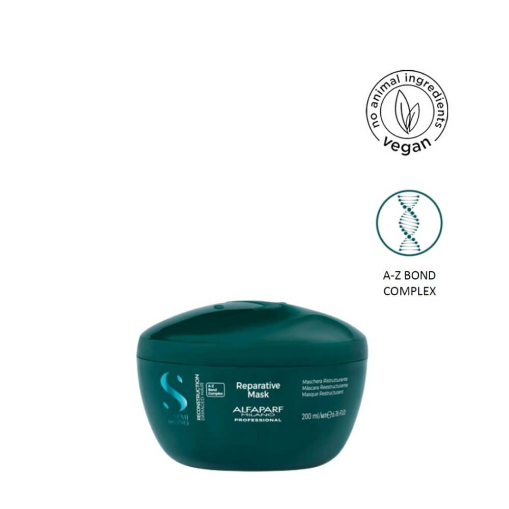 ALFAPARF MILANO Semi Di Lino Reconstruction Rekonstrukční maska 200 ml
