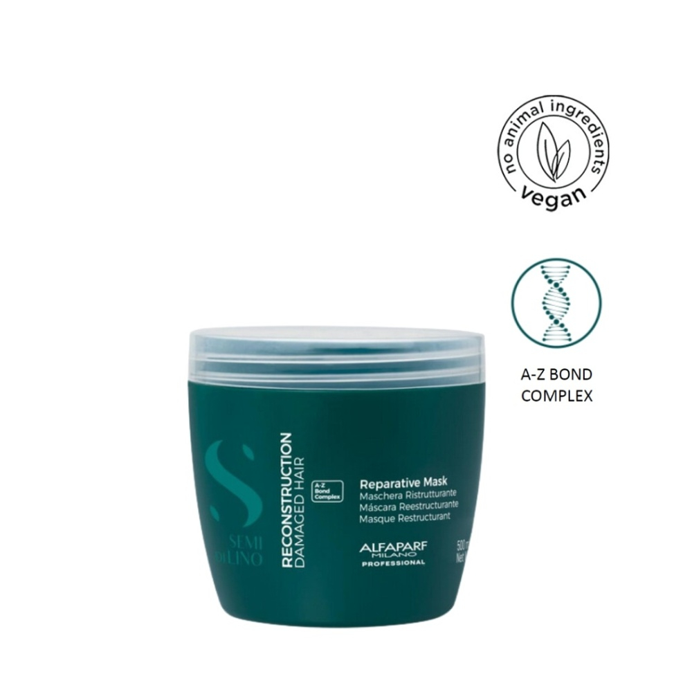 ALFAPARF MILANO Semi Di Lino Reconstruction Rekonstrukční maska 500 ml