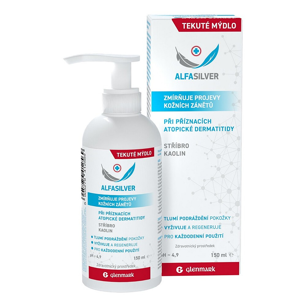 ALFASILVER Profylaktické tekuté mýdlo 150 ml