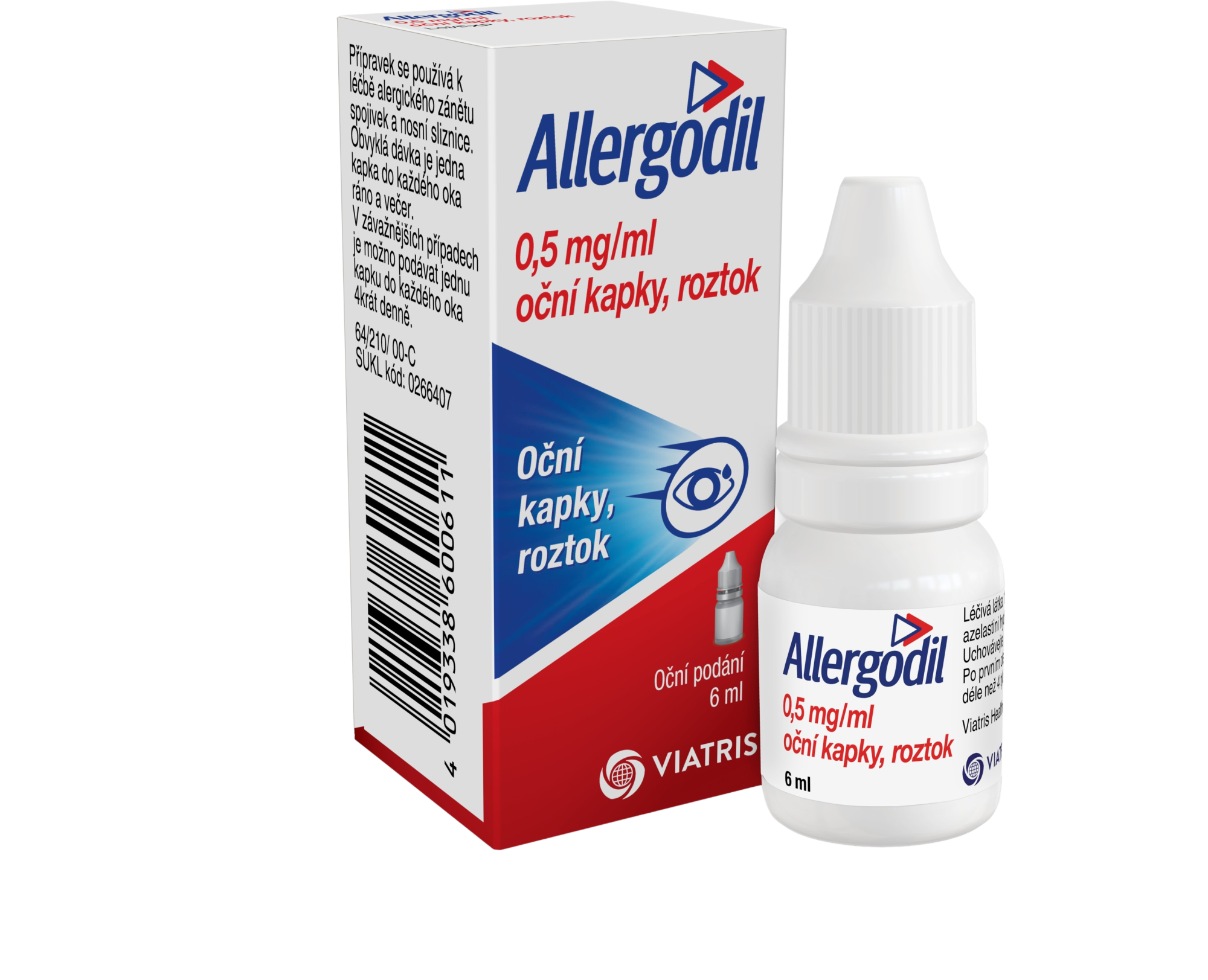 ALLERGODIL 0,5 mg/ml oční kapky 6 ml