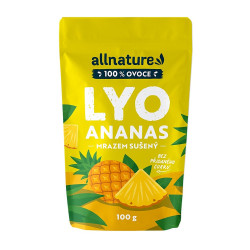 ALLNATURE Ananas sušený mrazem 100 g