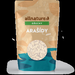 ALLNATURE Arašídy loupané pražené nesolené 1000 g