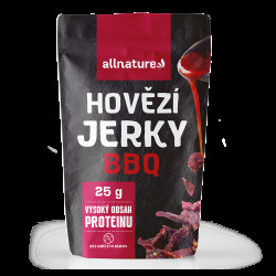 ALLNATURE Beef bbq jerky sušené maso 25 g