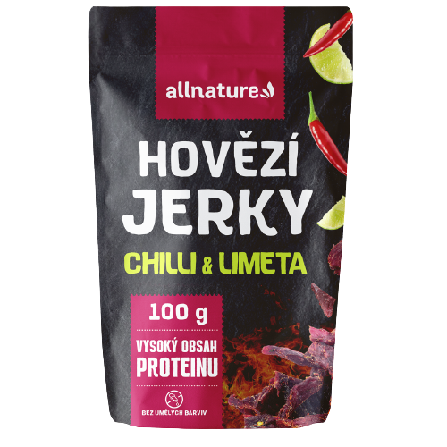 ALLNATURE BEEF Chilli & Lime Jerky 100 g