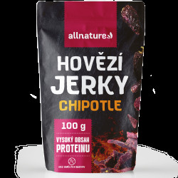 ALLNATURE BEEF Chipotle Jerky sušené maso 100 g