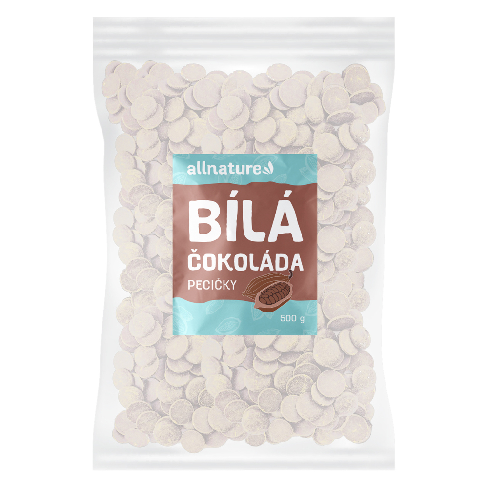 ALLNATURE Bílá čokoláda 500 g