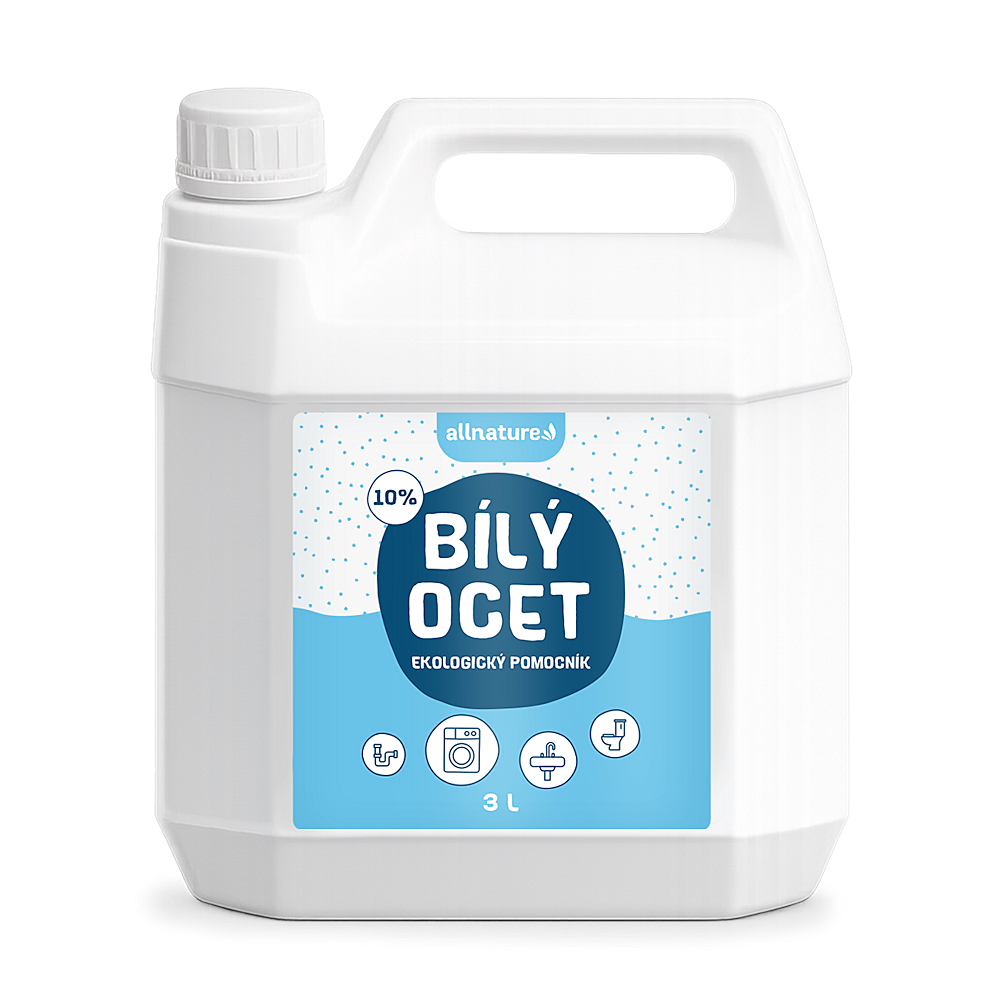 ALLNATURE Bílý ocet 10% 3 l
