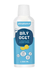 Allnature Bílý ocet 10% s vůní citrónu 1000 ml