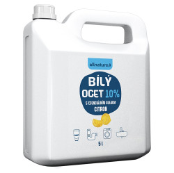 ALLNATURE Bílý ocet 10 % s vůní citrónu 5 l