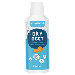 ALLNATURE Bílý ocet 10% s vůní pomeranče 1000 ml