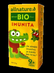 ALLNATURE BIO Dětský čaj Imunita 20 x 1.5 g