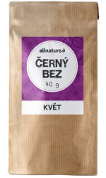 Allnature Černý bez květ 40 g