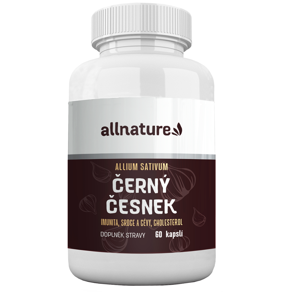 ALLNATURE Černý česnek 60 kapslí