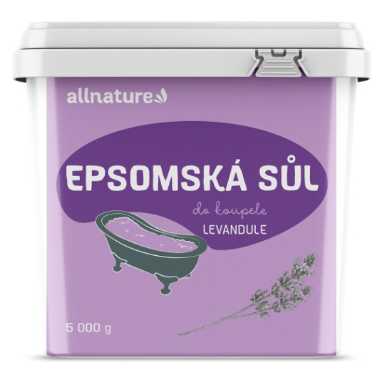 ALLNATURE Epsomská sůl Levandule 5 kg