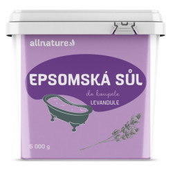 ALLNATURE Epsomská sůl Levandule 5 kg