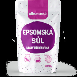 ALLNATURE Epsomská sůl Mateřídouška 1000 g
