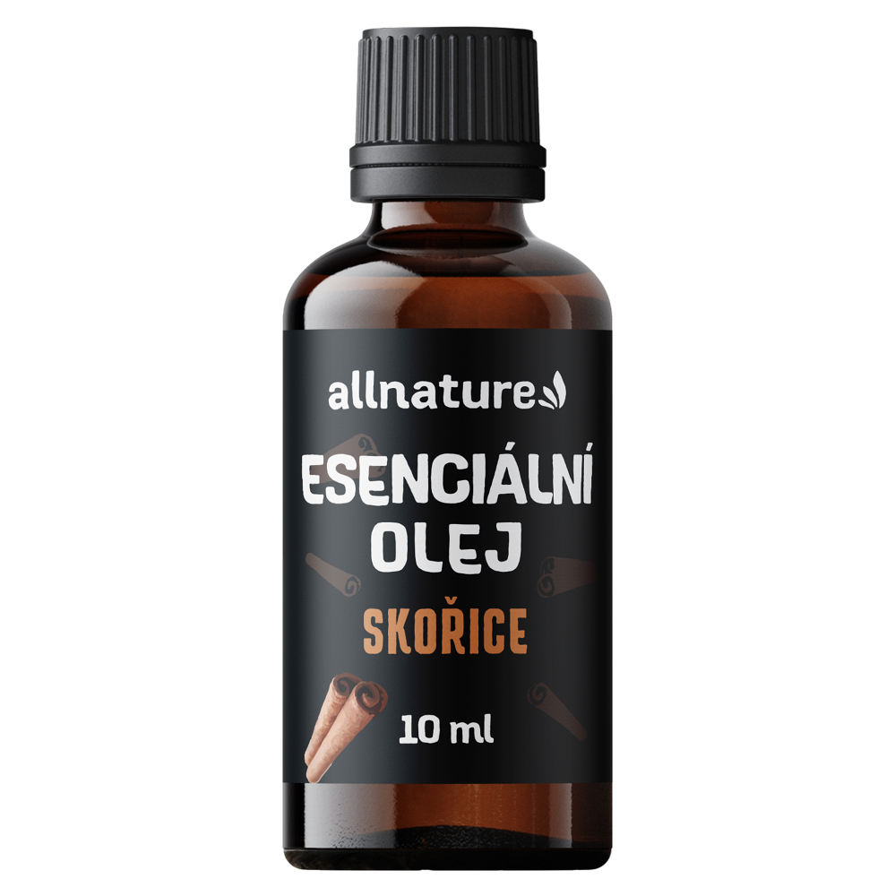 ALLNATURE Esenciální olej Skořice 10 ml