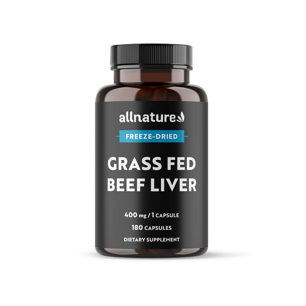 ALLNATURE Grass fed beef liver 180 kapslí