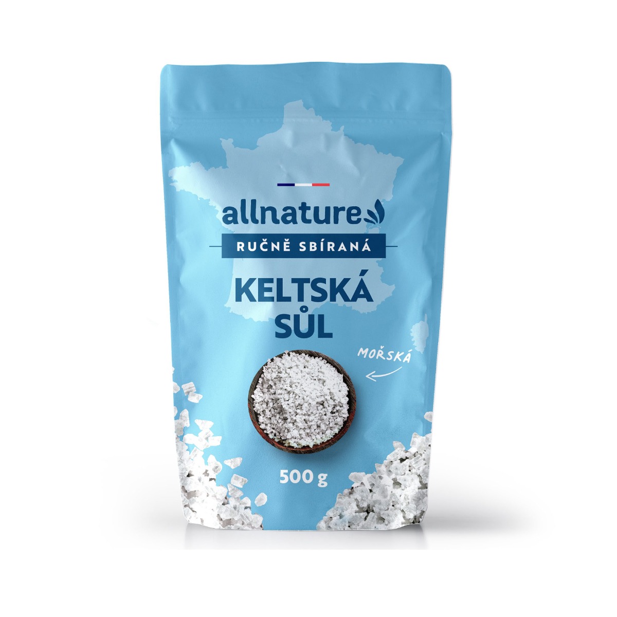 Allnature Keltská sůl mořská 500 g