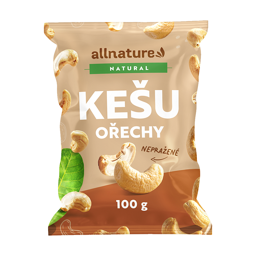 ALLNATURE Kešu jádra 100 g