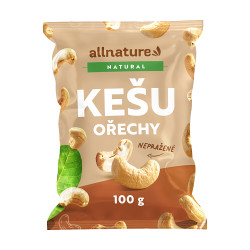 ALLNATURE Kešu jádra 100 g
