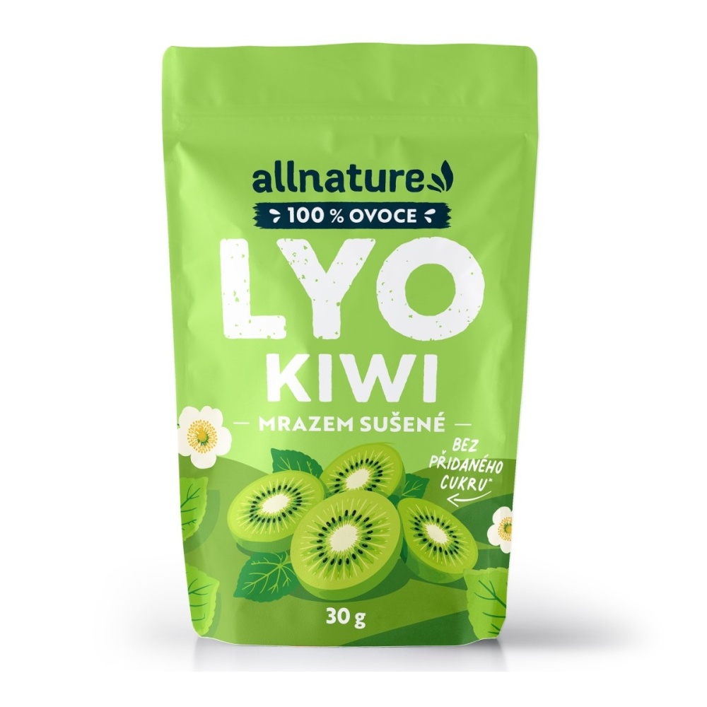 Allnature Kiwi sušené mrazem 30 g