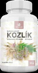 ALLNATURE Kozlík bylinný extrakt 60 kapslí