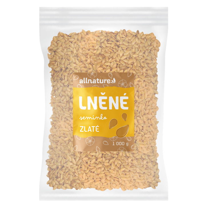 ALLNATURE Lněné semínko zlaté 1000 g