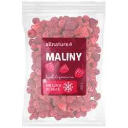 Allnature Maliny sušené mrazem 100 g