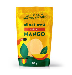 Allnature Mango sušené plátky 40 g