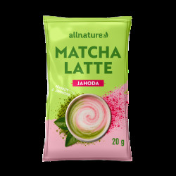 Allnature Matcha latte jahoda 20 g