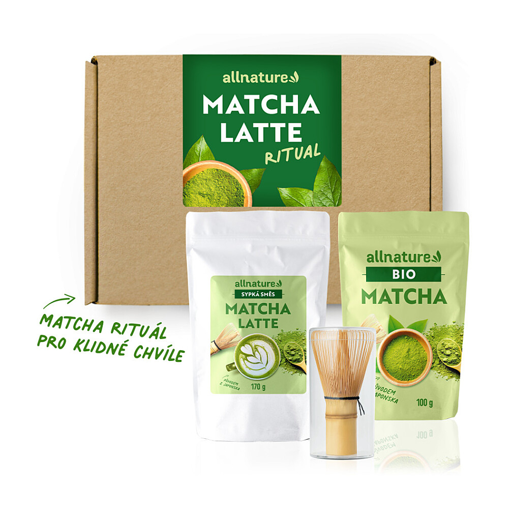 ALLNATURE Matcha latte ritual 3 kusy