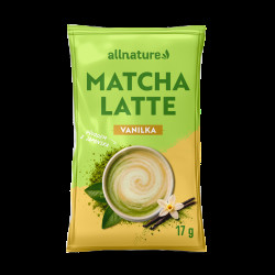 Allnature Matcha latte vanilka 17 g
