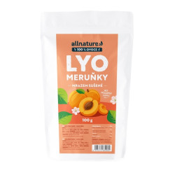 Allnature Meruňky sušené mrazem 100 g