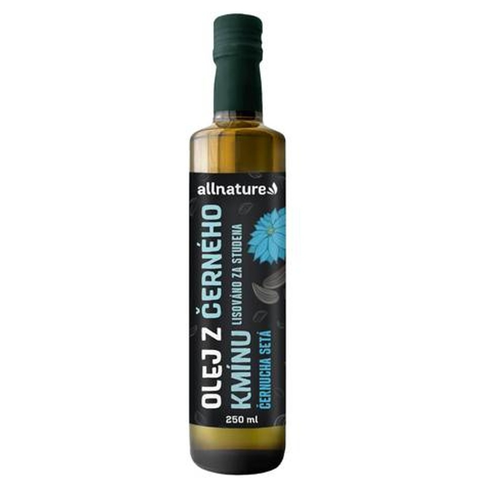 ALLNATURE Olej z černého kmínu BIO 250 ml