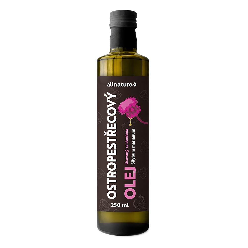 ALLNATURE Ostropestřecový olej 250 ml