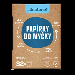 ALLNATURE Papírky do myčky 16 kusů